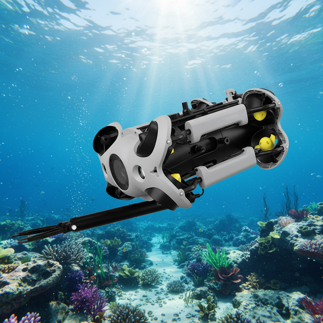 Professional HD Video Underwater ROV Robot, Multi-Sensor Integration for Marine Research & Ocean Exploration