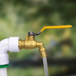 TMOK <span class=keywords><strong>pas</strong></span> <span class=keywords><strong>cher</strong></span> G1/2 "eau chaude en laiton robinet à tournant sphérique Type robinet d'eau Bibcock pour réservoir d'eau de jardin - Product Image 4