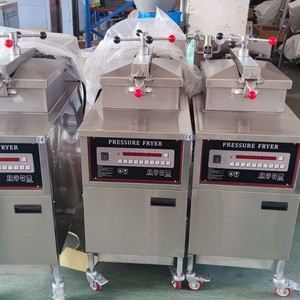 Freidora Eléctrica a Presión <span class=keywords><strong>Estilo</strong></span> Henny Penny de 25L de Capacidad con Control Computarizado y Filtro de Aceite para <span class=keywords><strong>Pollo</strong></span> Frito Crujiente <span class=keywords><strong>Estilo</strong></span> <span class=keywords><strong>KFC</strong></span> - Product Image 2