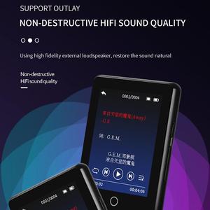 Reproductor MP3/MP4 Personalizado de Fábrica con Pantalla Táctil de 3.0 Pulgadas, Bluetooth 5.0, Cámara, Aleación de Zinc, 128GB, Tipo-C - Product Image 2