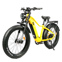 Vélo électrique mini haute puissance avec double moteur de moyeu arrière 500W, cadre en alliage d'aluminium, batterie lithium intégrée 48V 20Ah, Turquie