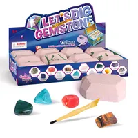 Amazon vendita calda bambini archeologica gemma scatola cieca apprendimento dinosauri giocattoli set giocattoli educativi assemblaggio artigianale