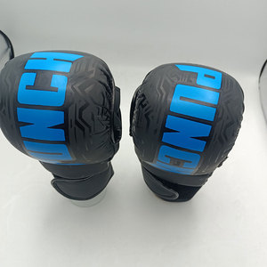 Guantes de Boxeo de PU Impermeables de Alta Calidad, Recién Llegados, con Cierre de Gancho y Bucle en los Dedos, Correa de Muñeca Ajustable y Transpirables - Product Image 3