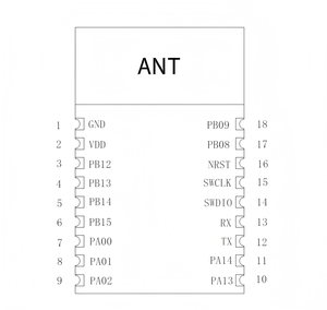 وحدة بلوتوث WKB5010 BLE5 للتحكم عن بعد لاسلكيًا، الأكثر مبيعًا - Product Image 2
