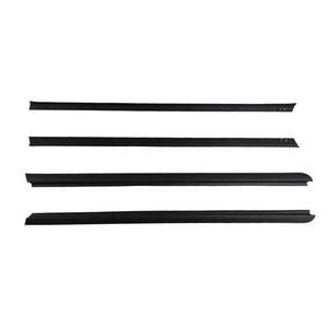 Moldura de puerta delantera OEM 75710-02170 75720-02170 para Toyota Corolla 2007-2013, tira de sellado exterior para ventana de coche, color negro - Product Image 3