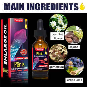 Huile sexuelle Xxxl pour hommes, 10 ml, soin du corps, massage, longue durée, plaisir prolongé, intérêt accru, pour couples. - Product Image 4