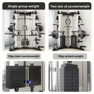 Machine Smith multifonction de haute qualité pour la musculation, rack de squat demi-pouvoir en acier, équipement de fitness USA Mairun noir - Product Image 5