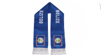 Nouveau produit BELIZE écharpes caractéristiques pour les écharpes personnalisées de drapeau de club de fan et de suiveur