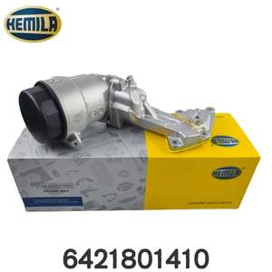 HEMILA Pièces de véhicule conformes aux normes OE compatibles avec Mercedes-Benz M642 OE : 6421801410 6421800010 Base de <span class=keywords><strong>filtre</strong></span> à huile - Product Image 1