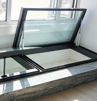 Fenêtre de toit en verre motorisée intégrée tout-en-un moderne, pré-assemblée, alimentée par l'énergie solaire, écologique, télécommandée