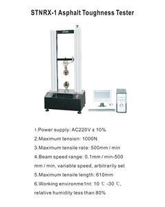 STNRX-1 Automatische Asfalt Taaiheid <span class=keywords><strong>Tester</strong></span> Bitumen Vasthoudendheid <span class=keywords><strong>Tester</strong></span> Asfalt Viscositeit Taaiheid <span class=keywords><strong>Tester</strong></span> Detectie Analysator Met - Product Image 2