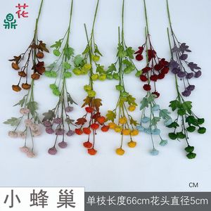 Hua Ding Miniature <b>Honeycomb</b> Artificial Flower Mixed Color Silk Wedding Home <b>Decor</b> - Product Image 2