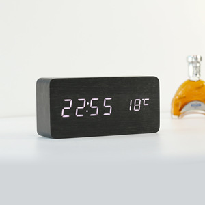 Satılık yeni çin ürünleri ahşap oyma çalar saat sağır için - Product Image 5