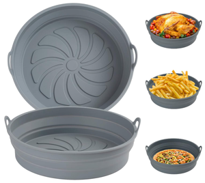 Nuevo Molde de Silicona de Grado Alimenticio para el Hogar, Reutilizable y Ecológico, para Horno y Freidora de Aire, Inserto para Olla, Cesta y Bandeja - Product Image 1