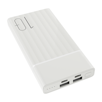 Produit très vendu en 2026, batterie externe 10 000 mAh pour smartphone universel