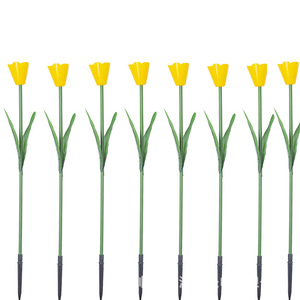 Led Tulip Lights Simulation Flower Lamp <b>Decorative</b> <b>Lighting</b> Battery Powered Rechargeable Christmas Decoration Indoor Outdoor Use - Product Image 5