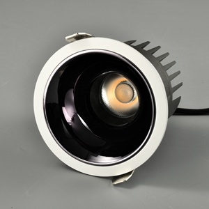Luce Led verso il basso 12W regolabile trimmable incasso regolare angolo del fascio fissare verso il basso la luce del punto per il progetto hotel illuminazione interna - Product Image 3