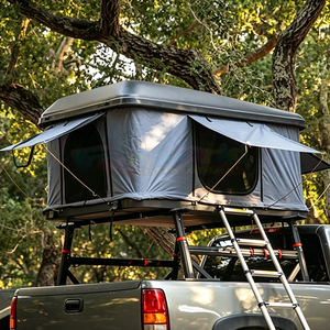 Carpa de techo rígida ultraligera e impermeable para 4x4, todoterreno, SUV, viajes por tierra, con bolsa para calzado. - Product Image 5