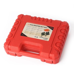 Juego de 15 fresas para trabajar la madera en caja de plástico, combinación de máquina de grabado y decoración de bordes, brocas para router CNC de carpintería - Product Image 6