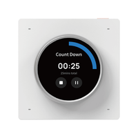 Pantalla de Control Central Tuya Smart Knob 2026, Panel Táctil Giratorio de 1.6 Pulgadas con 3 Relés, Interruptor de Luz Regulable, Pantalla Smart Knob R