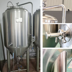 Équipement de fermentation pour <span class=keywords><strong>vin</strong></span>, fruits et bière de qualité alimentaire 304/316L, réservoir de stockage vertical isolé, Chine - Product Image 6