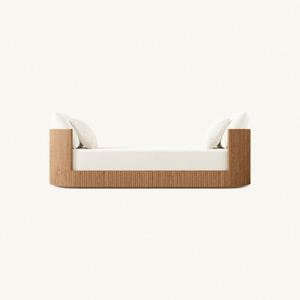 Cama de Pared Moderna de Madera Maciza con Tapicería de Tela para Dormitorio, Apartamento - Diseño de Lujo - Product Image 1