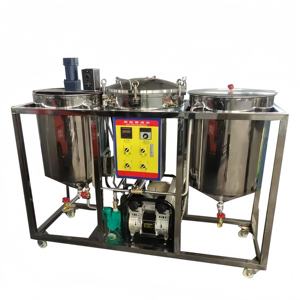 省エネ機能付き工業用自動食用油精製機高容量500キログラム/時間アボカド油処理 - Product Image 5