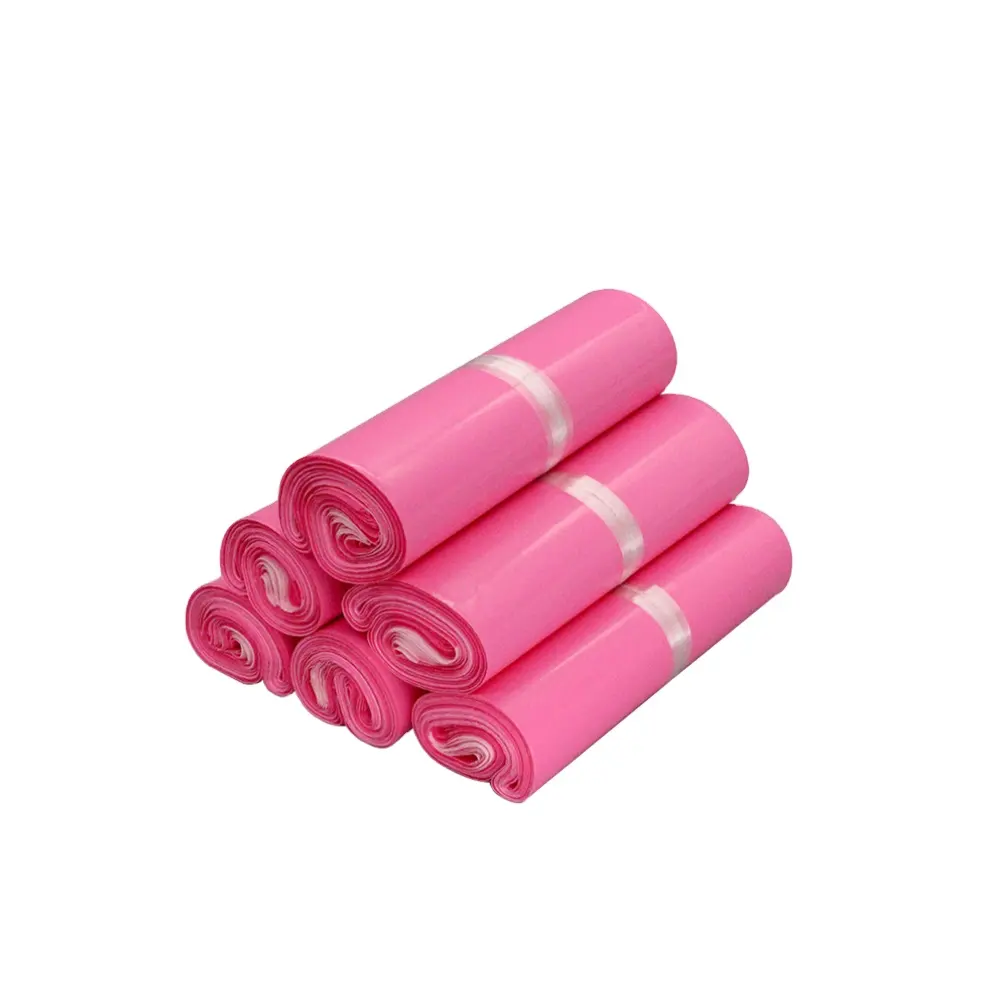 Pink Poly Mailers Envelopes Shipping Bags with Self Adhesive  Waterproof and Tear-proof Postal Bags E-commerce Packaging 100PCS