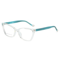 Montures de lunettes de vue classiques œil de chat MS AC7005, luxe, nouvelles montures optiques en acétate TR90, anti-lumière bleue, pour femmes et hommes