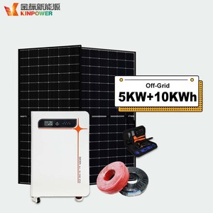 Batterie lithium à cycle profond de 10 kWh, système d'énergie solaire hors réseau de 5,5 kW pour une utilisation domestique en zone isolée - Product Image 2