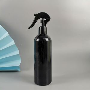 Fine Mist Sprayers Refillable Hairdressing Hair Home Salon Tools Black 400ml Plastic Trigger Water Spray <b>Bottles</b> - Product Image 2