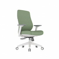 Fauteuil de Direction Moderne en Tissu, Système de Réglage Complet, Vente Directe Usine, Idéal pour Bureau de Manager et Salon VIP