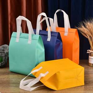 Sac isotherme pliable de grande capacité en PP non tissé, décontracté, luxueux et personnalisé, avec un design écologique - Product Image 2