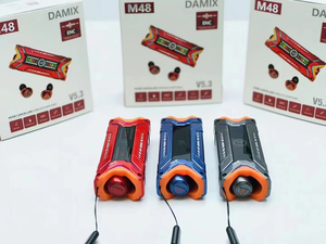 Nhà Máy ban đầu TWS M48 độ trễ thấp chơi game audifonos Tai nghe thiết kế mới thông minh điều khiển cảm ứng với dây dẫn ánh sáng đầy màu sắc - Product Image 4