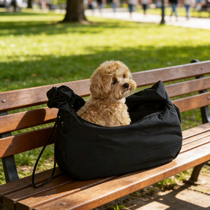 Fashion Pet <b>Carrier</b> Shoulder Bag, Handbag Style Travel <b>Sling</b> Bag for Small <b>Dogs</b> & Cats - Product Image 2