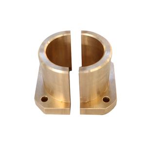 ZCuSn10Zn2, sellos de carcasa de cojinete de cobre resistentes al desgaste no estándar personalizados, piezas mecánicas - Product Image 1