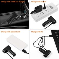 Fournitures d'extérieur Pompe de douche à eau rechargeable USB personnalisée Douche bidet portable avec seau pliant