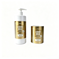 Étiquettes personnalisées en vinyle adhésif découpées à la forme, résistantes à l'eau et aux UV, avec estampage à chaud doré, pour bouteilles de shampoing cosmétique, logo privé OEM