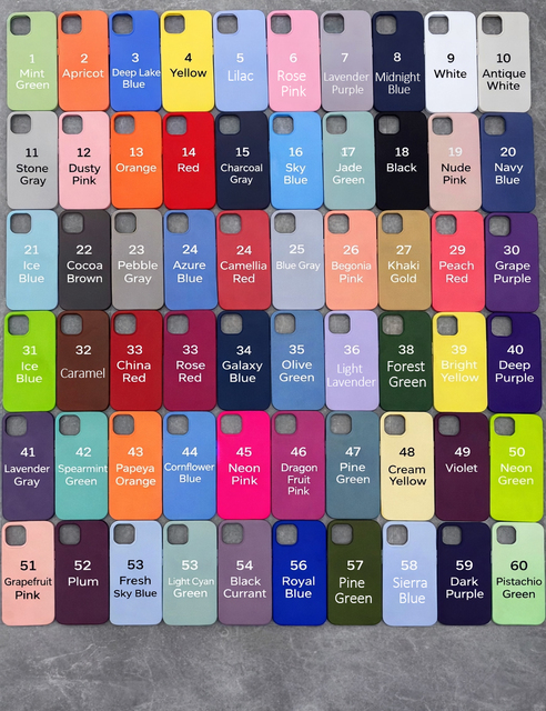 Factory Direct Liquid Silicone Phone Case for iPhone 17 16 15 14 13 Pro Max Shockproof Microfiber Lining Soft Touch Custom Logo