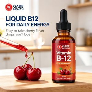 Gouttes liquides <span class=keywords><strong>de</strong></span> vitamine B12 à marque privée OEM, saveur cerise, sublinguales, absorption rapide, 60 ml, pour l'énergie et le système nerveux, personnalisables - Product Image 2