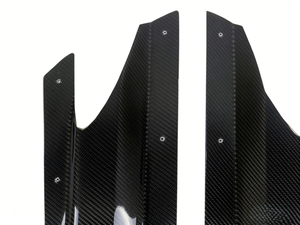 Aletas Laterales Traseras de Fibra de Carbono Seca para Nissan GTR R35 2008-2016, Estilo Deportivo - Product Image 6