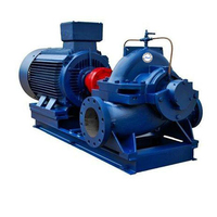 Atach harga pabrik 350S75/14SH-9 pompa air aliran tinggi casing pompa Suction ganda horisontal