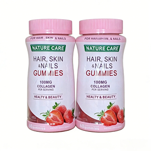 Gomitas de Colágeno Nature Care para Cabello, Piel y Uñas - 100 mg de Colágeno por Porción, 60 Suplementos de Belleza Masticables para Adultos - Product Image 4