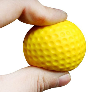 Pelotas de Juguete de PU de 40 mm, 42 mm y 63 mm, Pelotas Rebotantes para Aliviar el Estrés, Pelotas de Práctica de Golf, Productos de Goma - Product Image 1
