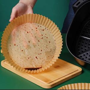 เครื่องทอดกระดาษแบบใช้แล้วทิ้งเครื่องทอดแบบสุญญากาศทรงสี่เหลี่ยมไม่ติดกระทะกระดาษรองอบสำหรับทำอาหารตะกร้านึ่ง - Product Image 5