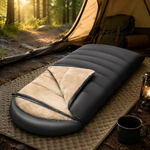 <span class=keywords><strong>Sac</strong></span> <span class=keywords><strong>de</strong></span> <span class=keywords><strong>couchage</strong></span> large pour le camping, matelassé, imperméable, 6-en-1, multifonction, compact, pour la randonnée par temps <span class=keywords><strong>froid</strong></span> - Product Image 2