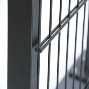 Panel de alambre doble Panel soldado Acero Ornamental Popular Unidad de puerta de valla - Product Image 4