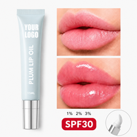 Gloss repulpant pour les lèvres, marque privée, végan, 20 ml, huile repulpante hydratante pour les lèvres, repulpeur extrême pour les lèvres, maquillage