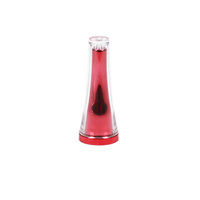 Tube de lotion corporelle transparente pour soins de la peau, sans BPA, emballage cosmétique en plastique, buse plate transparente, capacité de 10 à 25 ml