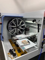 Nouvelle machine à tour CNC chinoise SHINUOYI pour la réparation de jantes de voiture et de roues en alliage, équipement industriel, moteur 5kW, 380V/220V